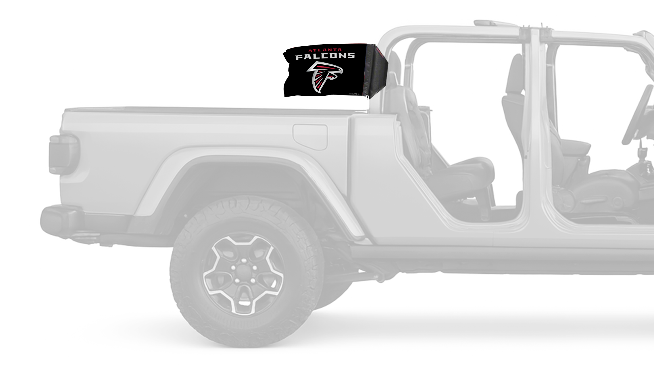 Atlanta Falcons 11"x17" Forever Wave Flag