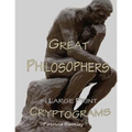Great Philosophers in Large Print Cryptograms - Paperback