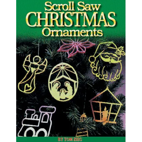 Scroll Saw Christmas Ornaments: More Than 200 Patterns - Paperback