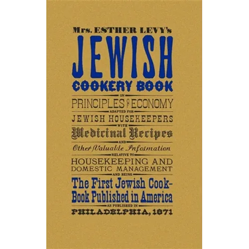 Jewish Cookery Book - Paperback