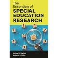 The Essentials of Special Education Research - Paperback