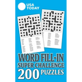 USA Today Word Fill-In Super Challenge: 200 Puzzles - Paperback