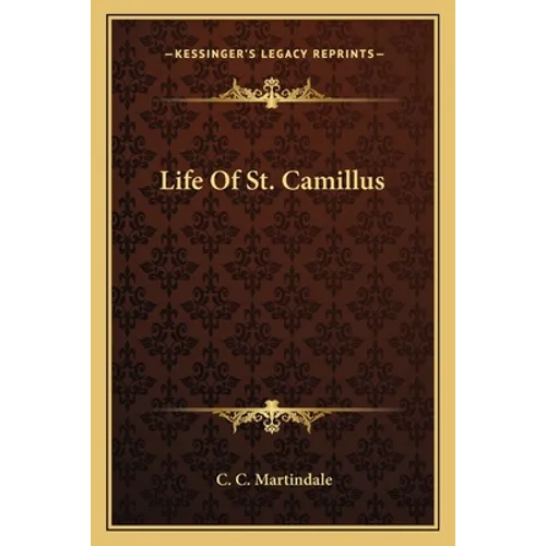 Life Of St. Camillus - Paperback