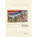 Vintage Lined Notebook Greetings from Binghamton, New York
