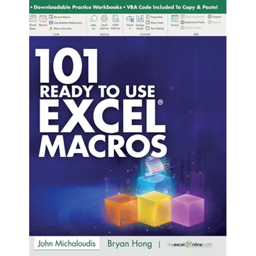 101 Ready To Use Microsoft Excel Macros - Paperback