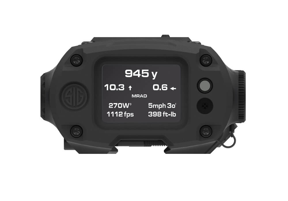 Sig Sauer KILO Warp 6K - 4500 Yard Weapon Mounted Rangefinder w/ Ballistic Aiming Assistant