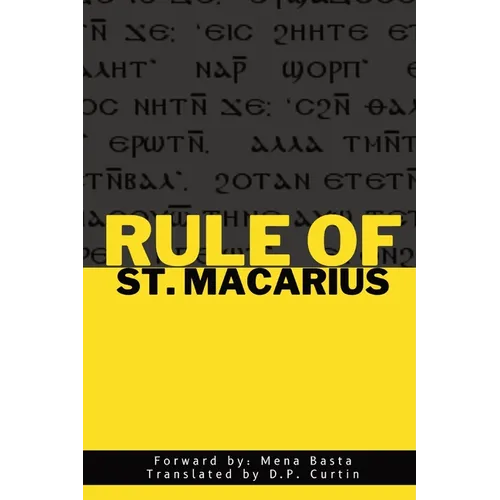 Rule of St. Macarius - Paperback