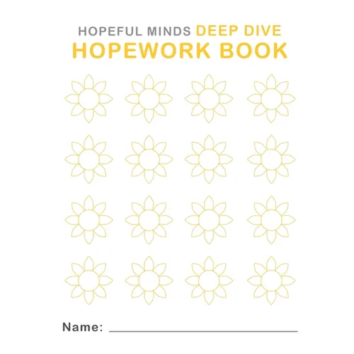Hopeful Minds Deep Dive Hopework Book - Paperback