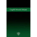 Cogdill-Woods Debate: The issue of "Congregational Cooperation" - a debate on Institutionalism - Paperback