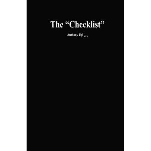 The "Checklist" - Paperback