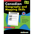 Canadian Geography and Mapping Skills Grades 3-5 - Paperback