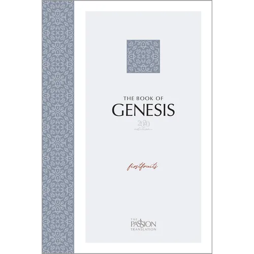 The Book of Genesis (2020 Edition): Firstfruits - Paperback
