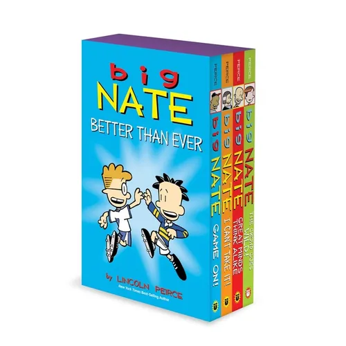 Big Nate Better Than Ever: Big Nate Box Set Volume 6-9 - Boxed Set