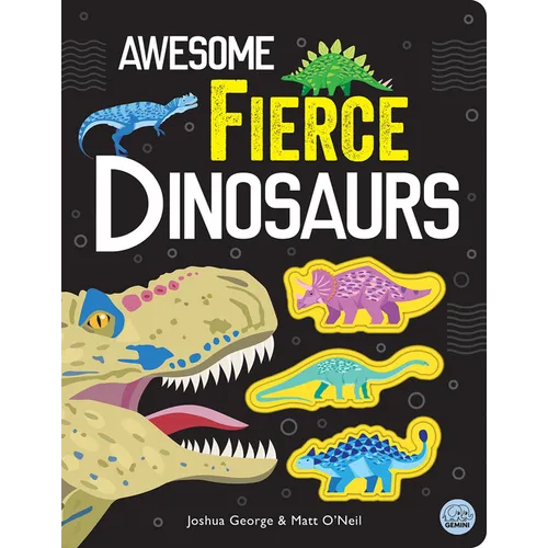 Awesome Fierce Dinosaurs - Hardcover