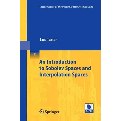 An Introduction to Sobolev Spaces and Interpolation Spaces - Paperback