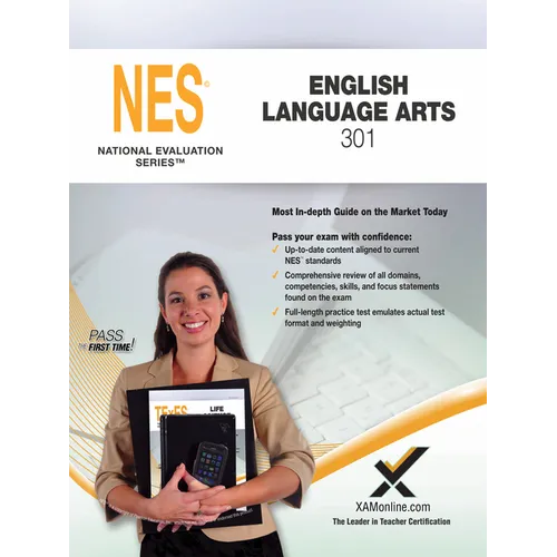 2017 NES English Language Arts (301) - Paperback