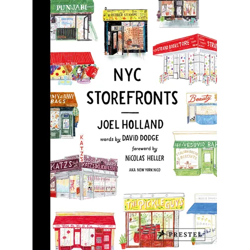 NYC Storefronts: Illustrations of the Big Apple's Best-Loved Spots (Compact Edition)
