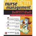 Nurse Management Demystified - Paperback