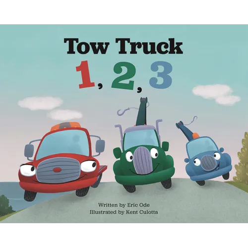 Tow Truck 1, 2, 3 - Hardcover