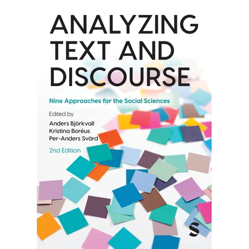 Analyzing Text and Discourse: Nine Approaches for the Social Sciences - Paperback