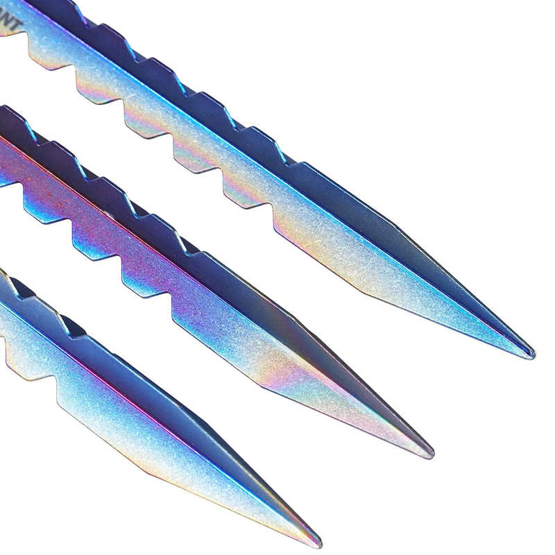 SilverAnt | Y-Shape Tent Stakes | Large | 6-Pack | Titanium