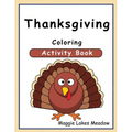 Thanksgiving Coloring Activity Book - Paperback