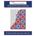 Color and Create: Patchwork Quilt Designs Coloring Book: 50 Designs to help release your creative side - Paperback