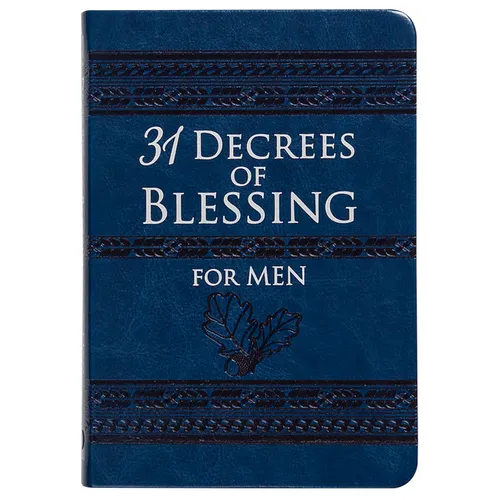 31 Decrees of Blessing for Men - Imitation Leather