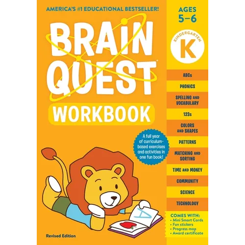 Brain Quest Workbook: Kindergarten Revised Edition - Paperback