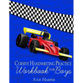 Cursive Handwriting Practice Workbook for Boys - Paperback