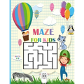 Mazes For Kids Ages 4-8: fun maze activity book for kids, kindergraten ages 4-6,6-8 - 3 Difficulty levels of learning activities, workbook for - Paperback