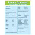 French Grammar: Quick Study Academic - Paperback