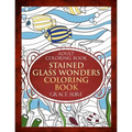 Stained Glass Wonders Coloring Book - Paperback