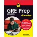 GRE Prep 2025/2026 for Dummies: Book + 6 Practice Tests + 400 Flashcards Online - Paperback