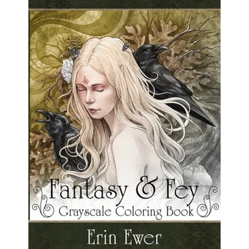 Fantasy and Fay Coloring Book - Paperback