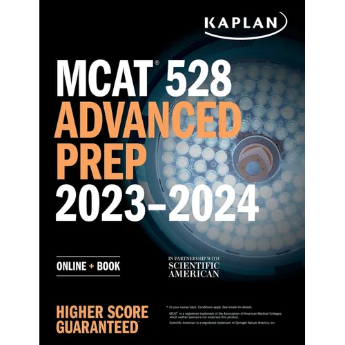 MCAT 528 Advanced Prep 2023-2024: Online + Book - Paperback
