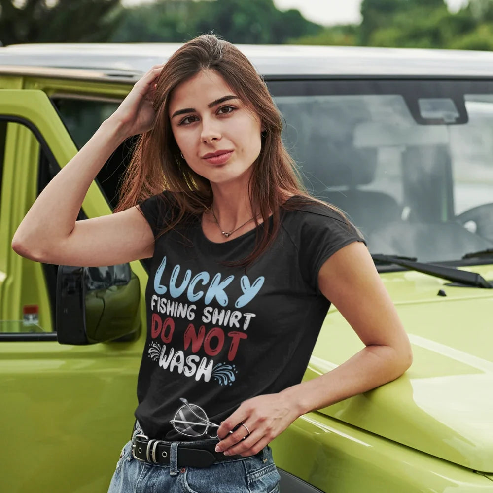 Lucky Fishing Shirt T-Shirt for Women