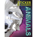 Sticker by Numbers - Animals: Create Amazing 3-D Pictures - Paperback