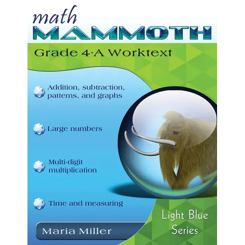 Math Mammoth Grade 4-A Worktext - Paperback
