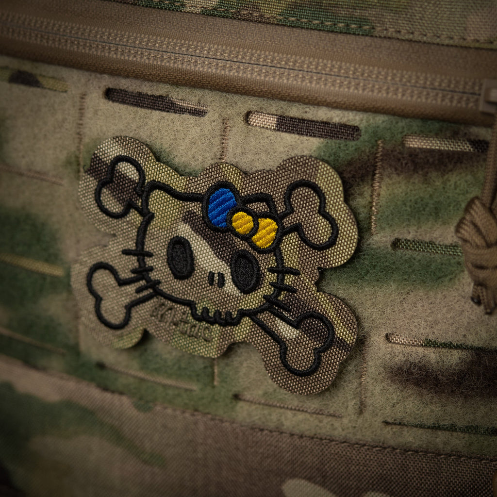 M-Tac Patch Kitty Outline Embroidery
