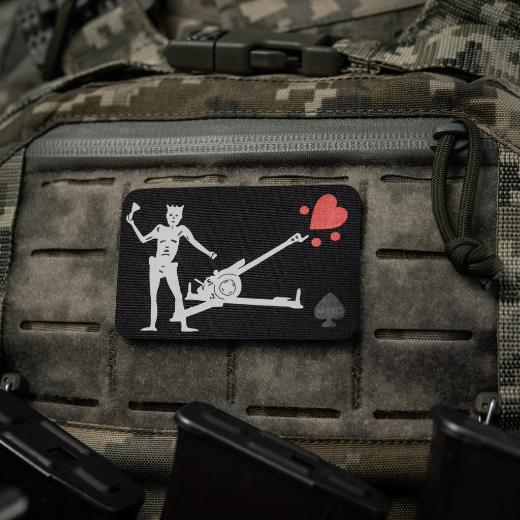 M-Tac Patch Flag Black Beard