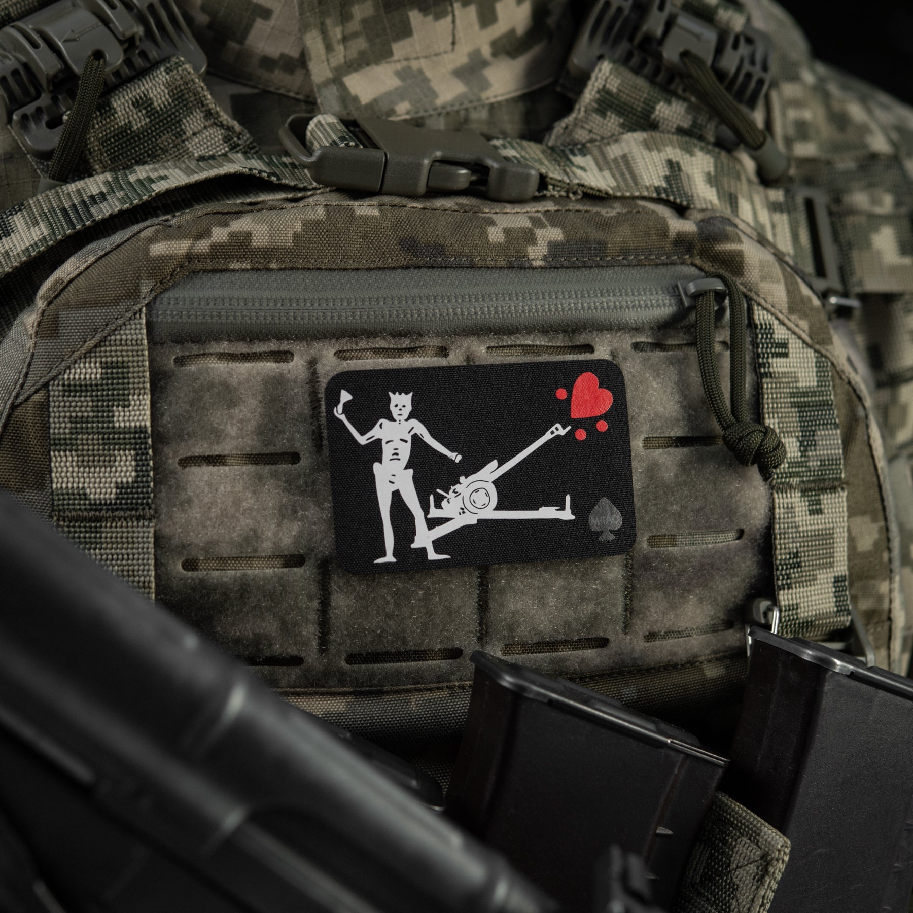 M-Tac Patch Flag Black Beard