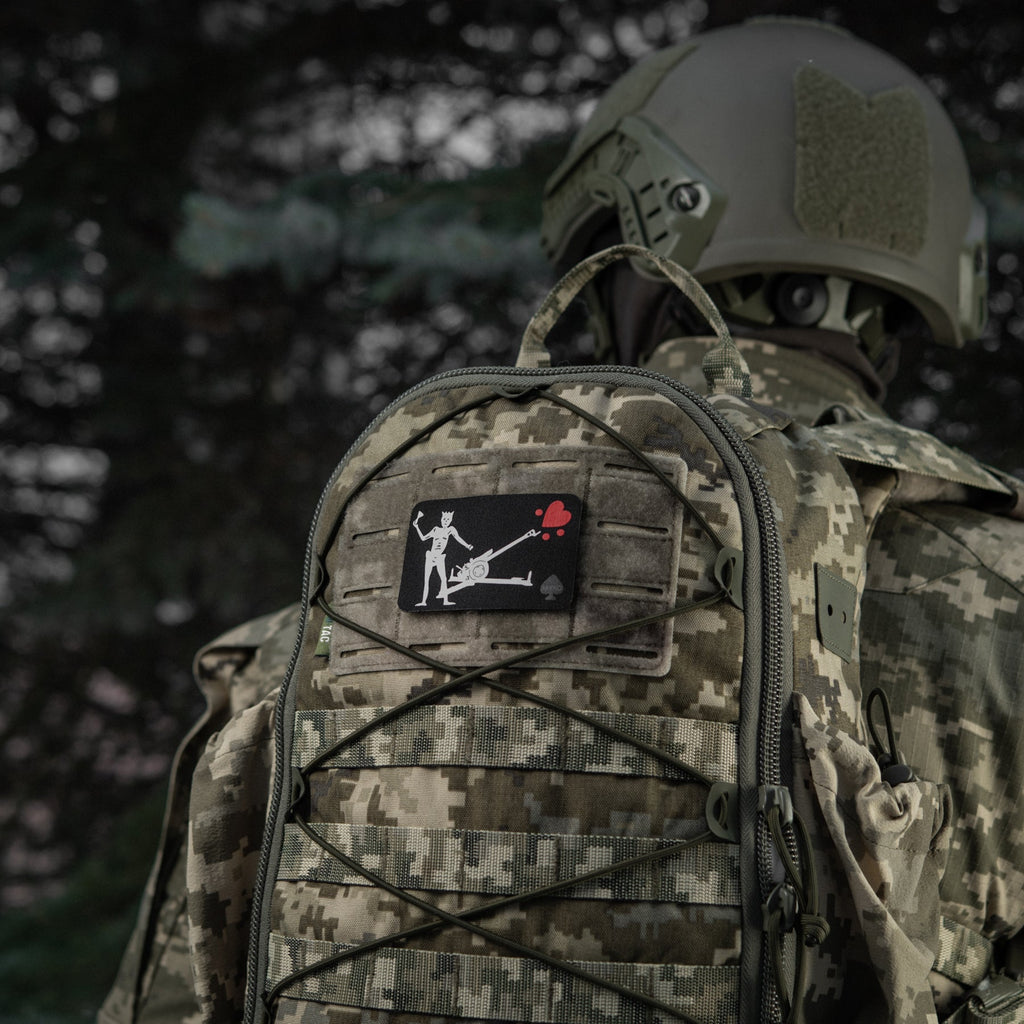 M-Tac Patch Flag Black Beard