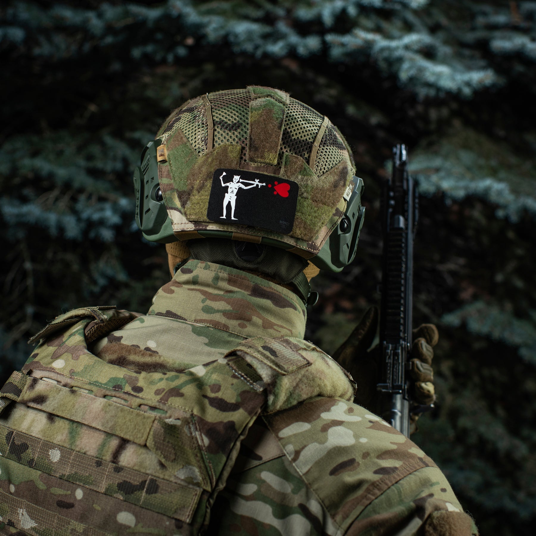 M-Tac Patch Flag Black Beard