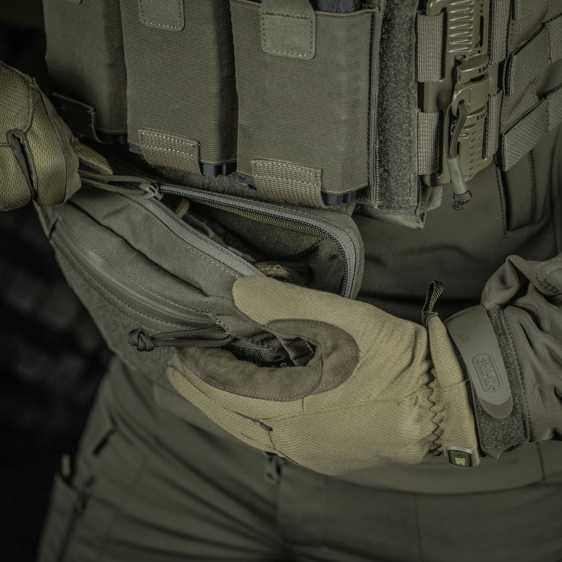 M-Tac Plate Carrier Lower Accessory Pouch Large