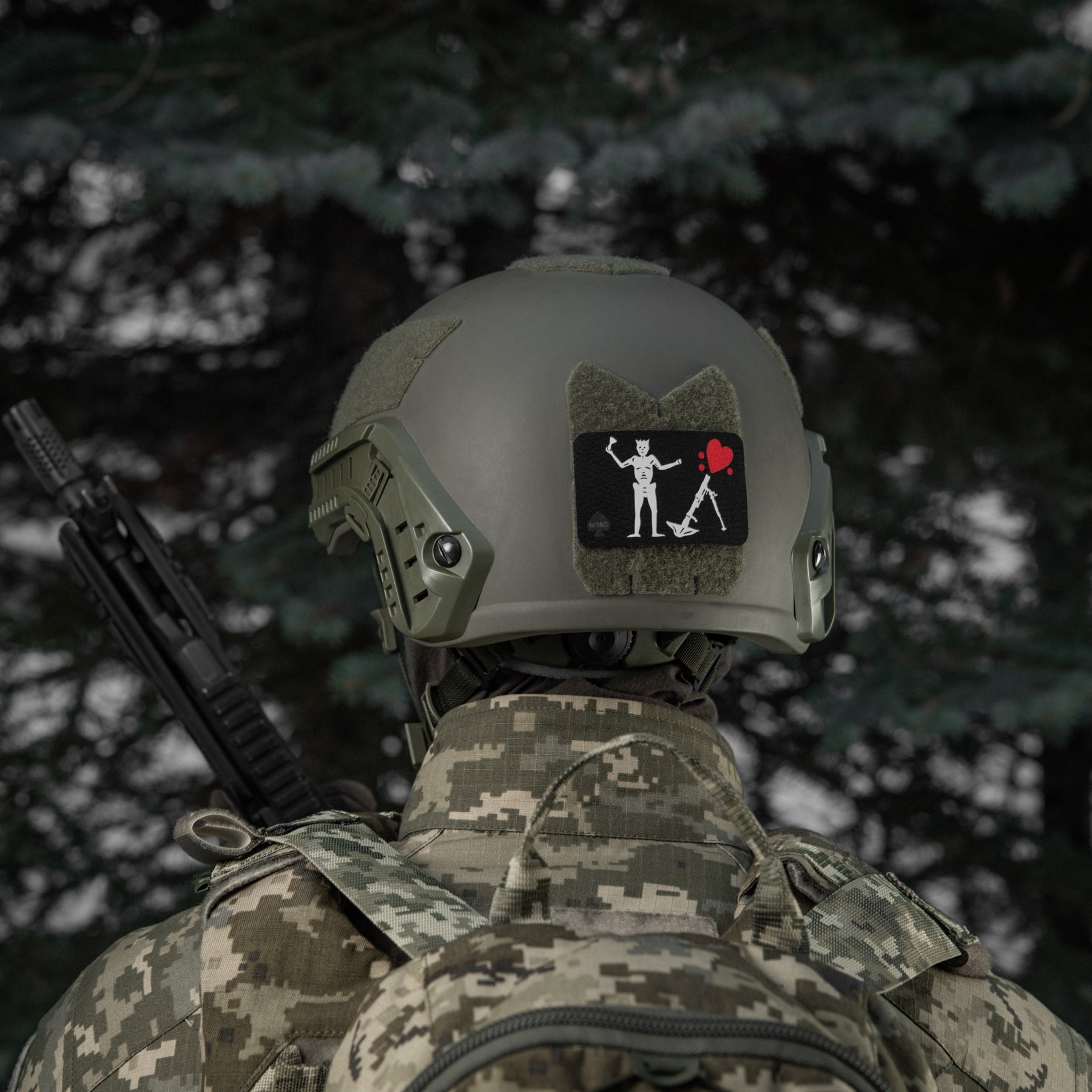 M-Tac Patch Flag Black Beard