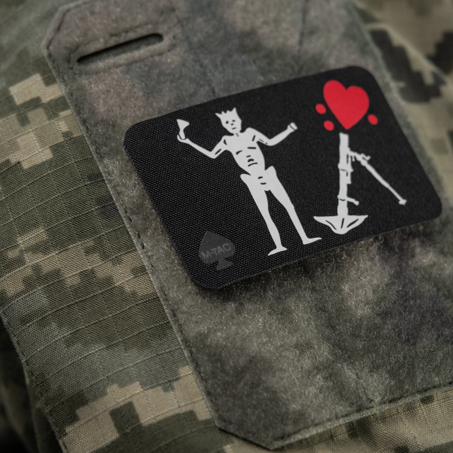 M-Tac Patch Flag Black Beard
