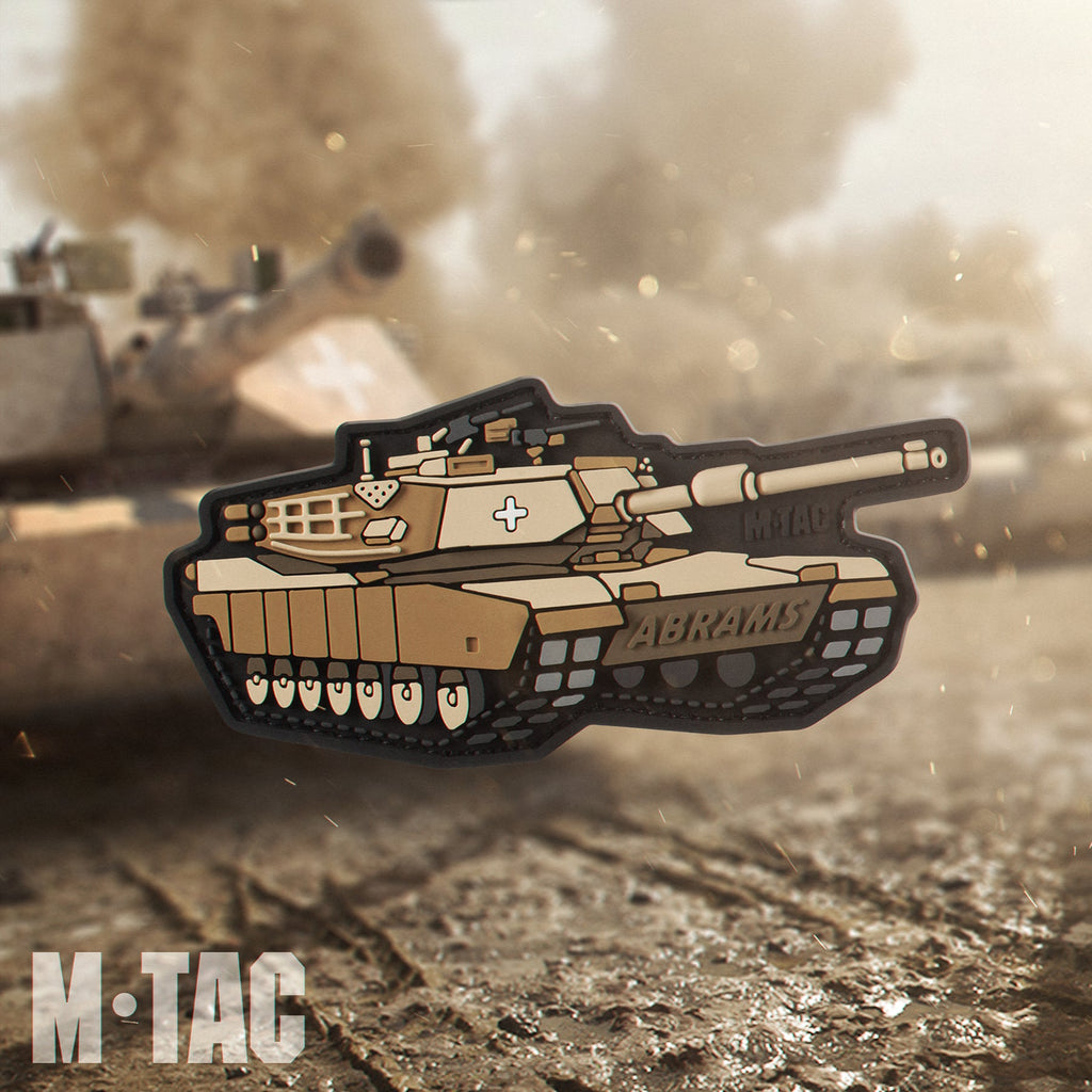 M-Tac Morale Patch ABRAMS (PVC)