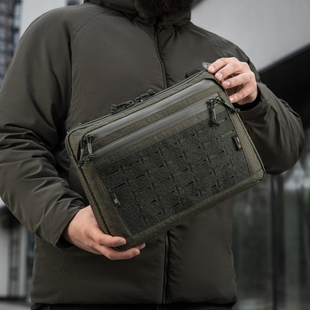 M-Tac Admin Bag Large Elite Hex with Loop