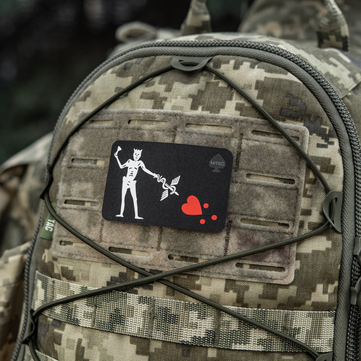 M-Tac Patch Flag Black Beard